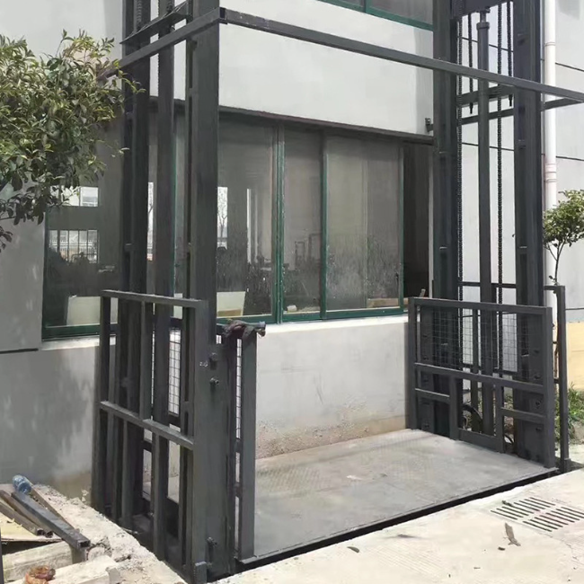 改则5吨室外升降货梯